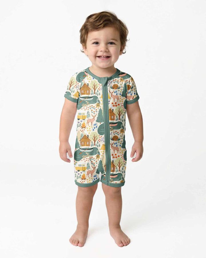 Lake View Camping Bamboo Shorty Zippy