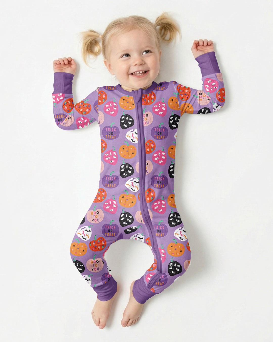 Boo Pumpkin Season Bamboo Convertible Zippy