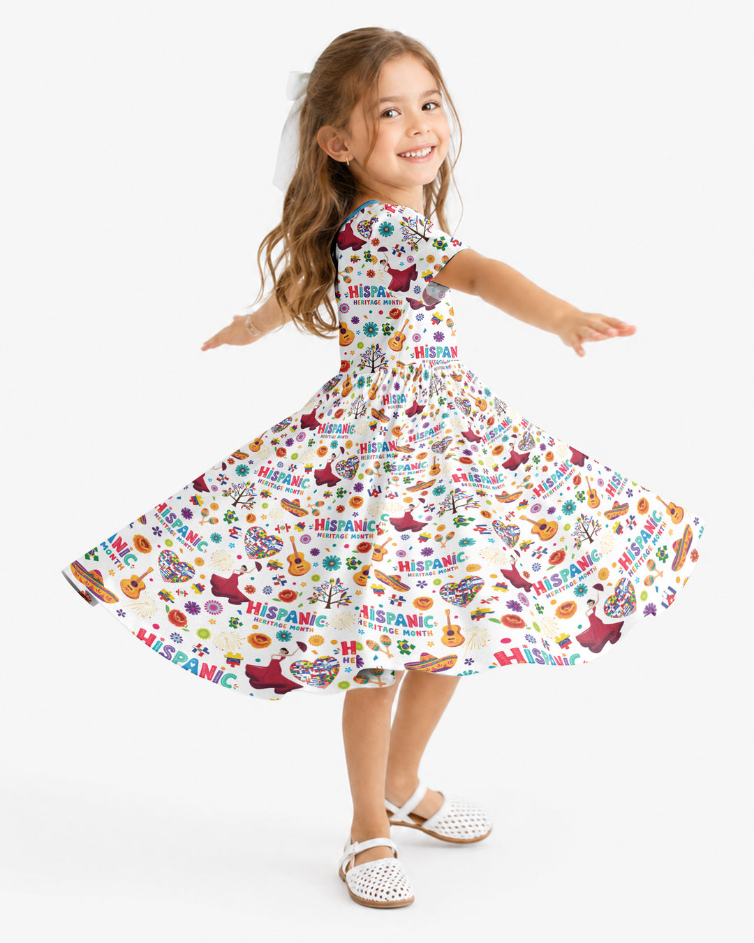 Vorlage Bambus Twirl Kleid