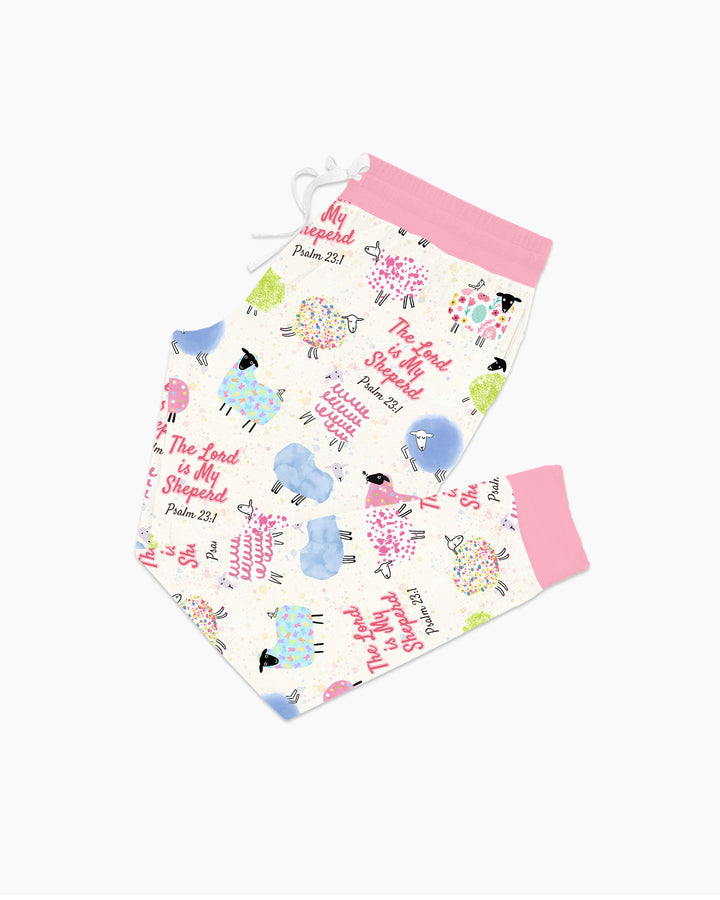 The Lord Is My Shepherd Psalm 23 Bamboo Women Pajama Set