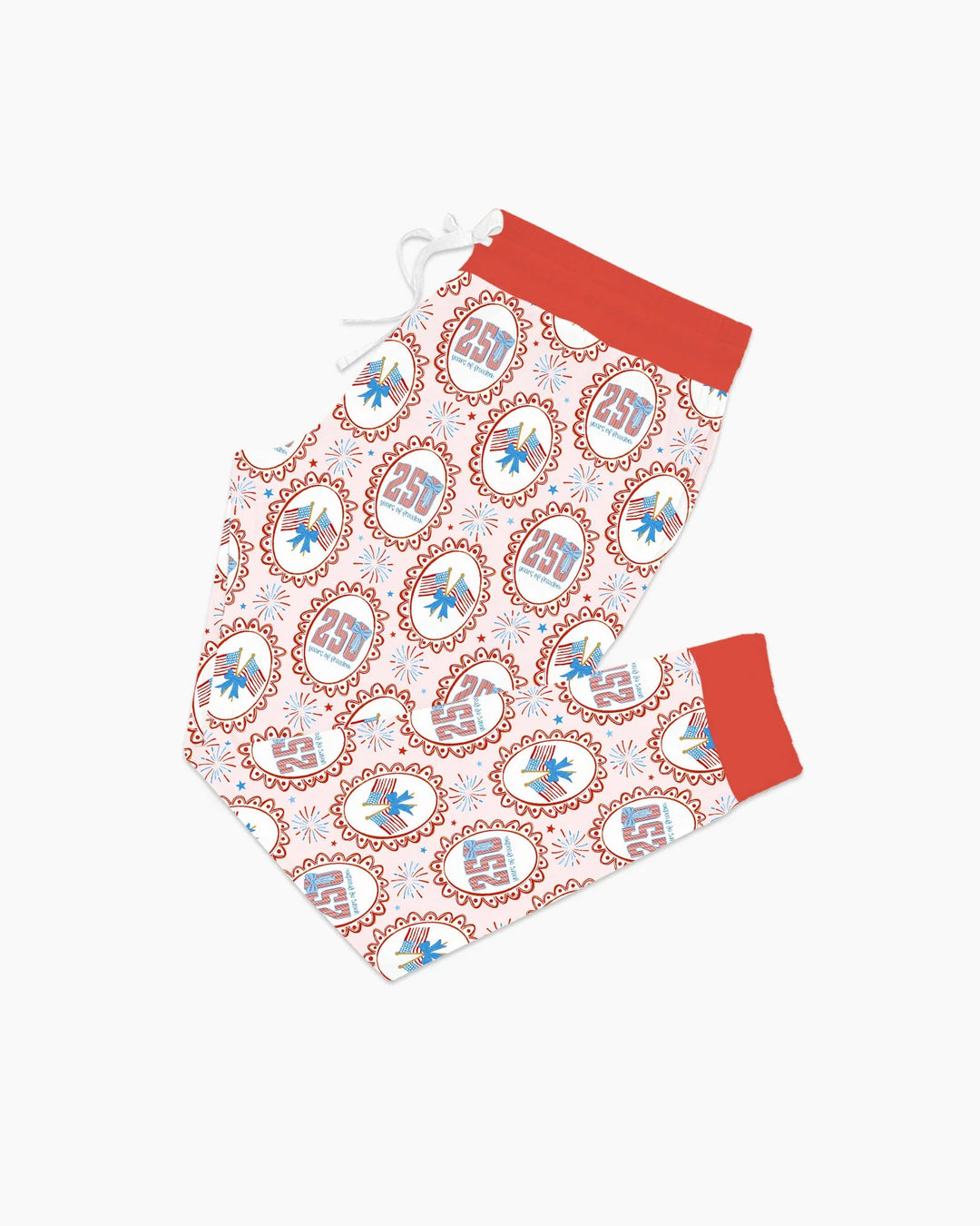 Patriotic Coquette Bamboo Women Pajama Set