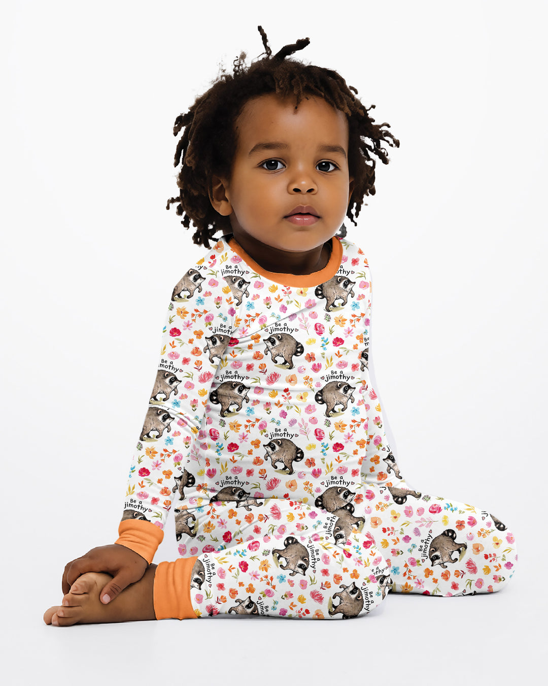 Conjunto de pijama de dos piezas de bambú con mangas largas, plantilla PERSONALIZADA