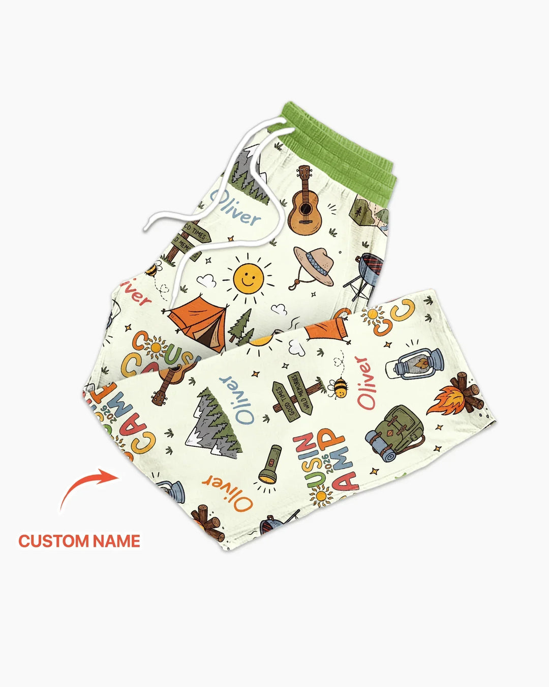 plantilla Conjunto de Pijama de Bambú para Hombre