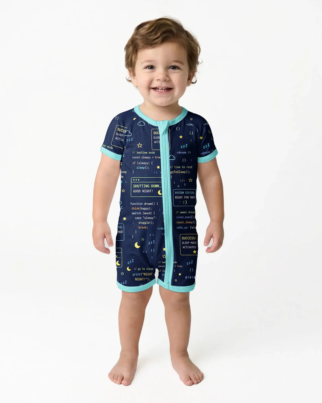 It Techy Job Matching Dad and Son Bamboo Shorty Zippy