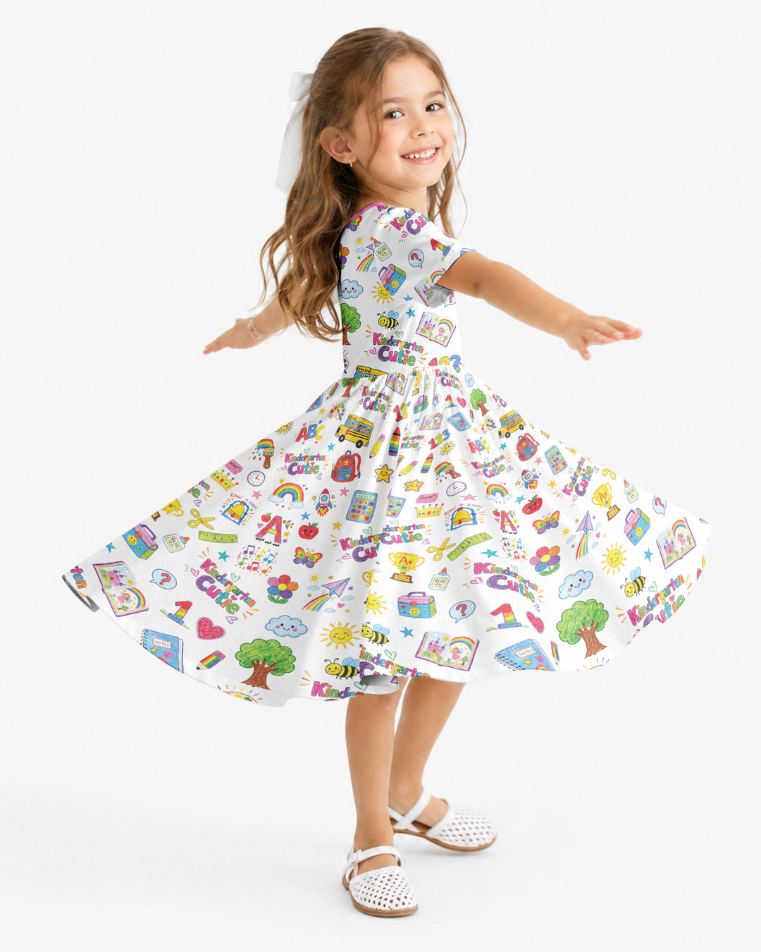 Vorlage Bambus Twirl Kleid