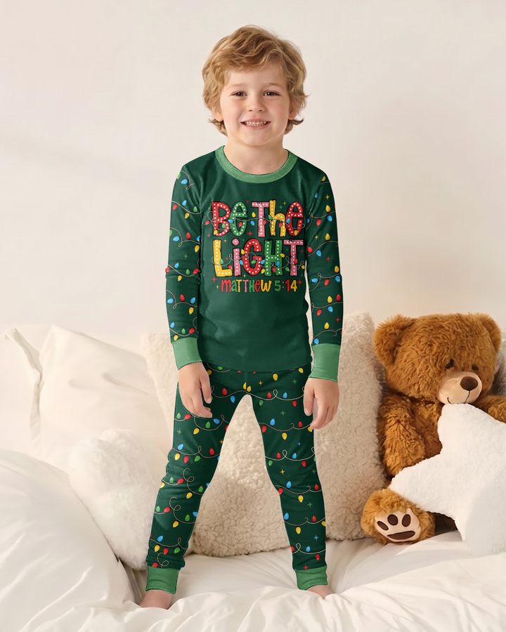Be The Light Bamboo Two Piece Long Sleeve Pajama Set