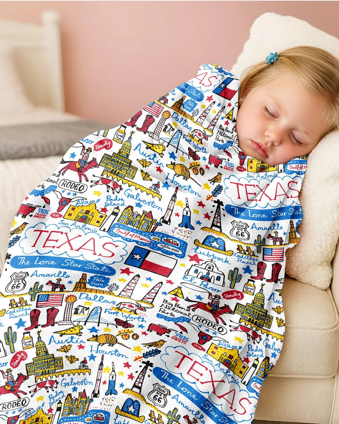Lone Star State Bamboo Blanket