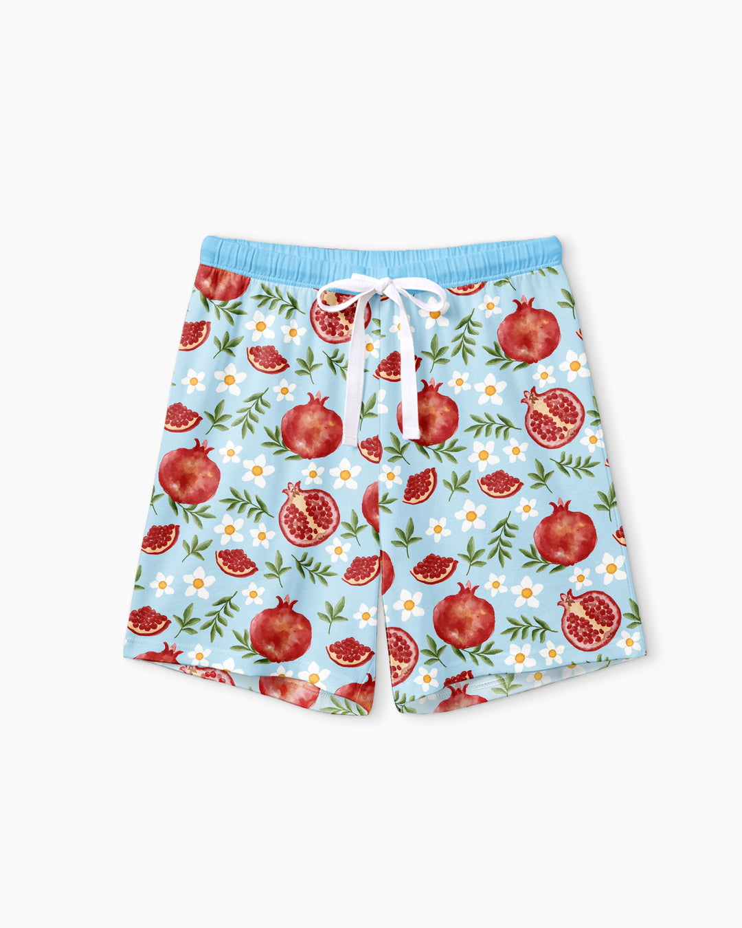 Pomegranate Garden Joy Family Matching Bamboo Women Short Sleeve Short Pajama Set