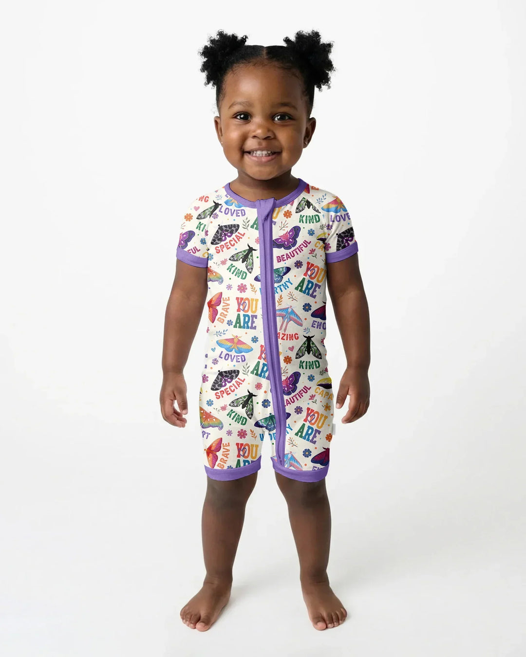 Proud Wings Family Matching Bamboo Shorty Zippy