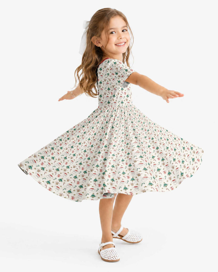 Vorlage Bambus Twirl Kleid