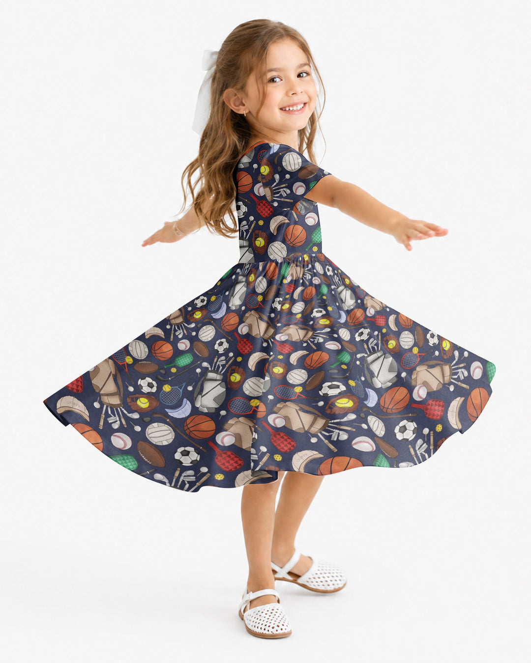 Sports Equipment Bamboo Twirl Dress