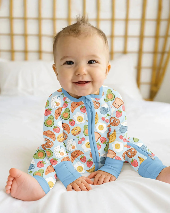 Breakfast Buddies Family Matching Bamboo Convertible Zippy