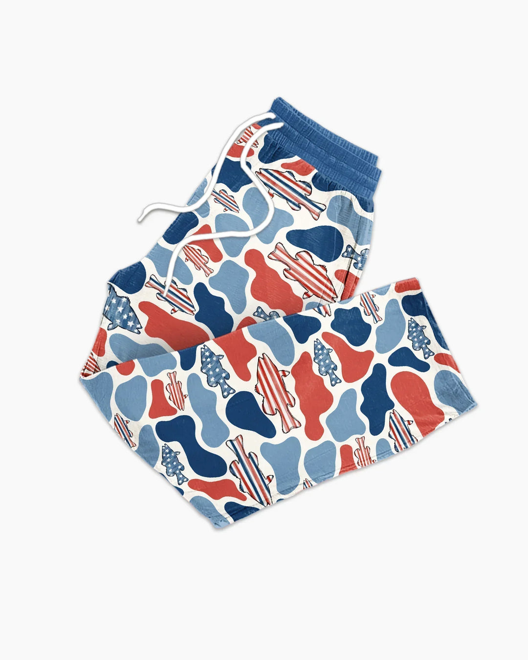 Pijama de bambú a juego Reel America papá e hijo para hombre