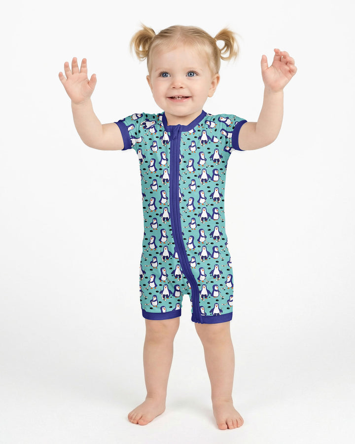 Penguin Hockey Bamboo Shorty Zippy