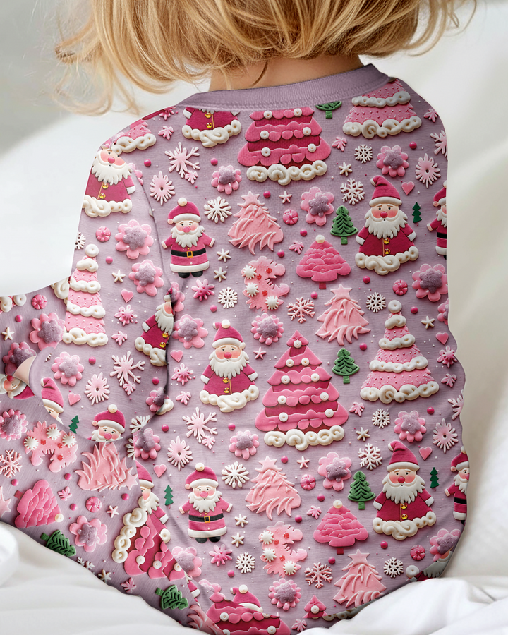 Pink Snowmen Bamboo Convertible Zippy