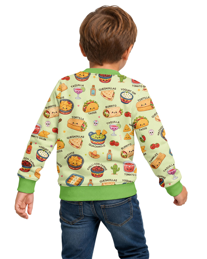 Sweatshirt mit Rundhalsausschnitt aus Bambusfaser
