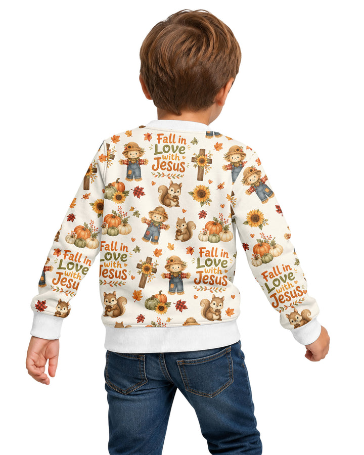 Fall For Jesus Bamboo Crewneck Sweatshirt