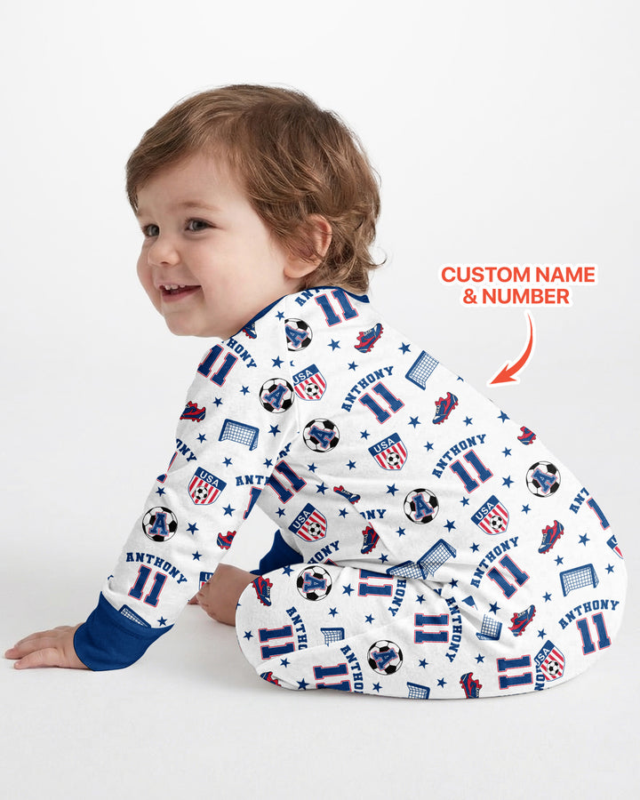 Gerippte Babykleidung mit individuellem Foto - Weich &amp; Skizzenhaft