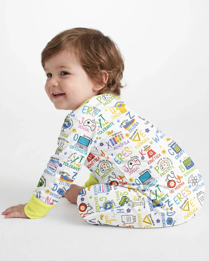 You Are Spanish Alphabet Version Bamboo Convertible Zippy
