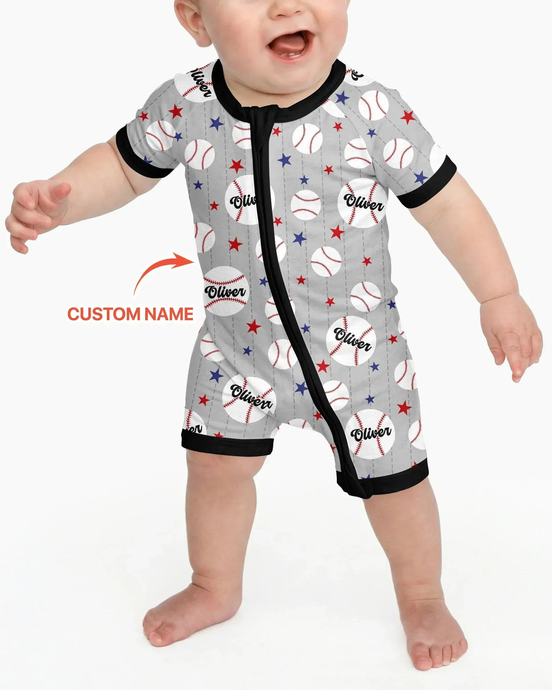 Custom Name Rookie of The Year Matching Bamboo Shorty Zippy