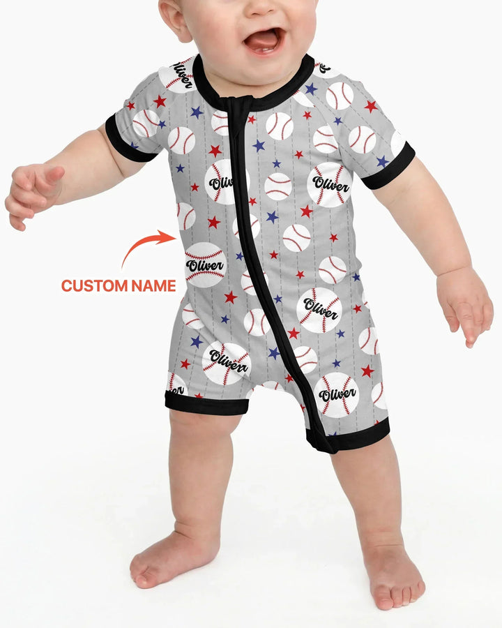 Custom Name Rookie of The Year Matching Bamboo Shorty Zippy