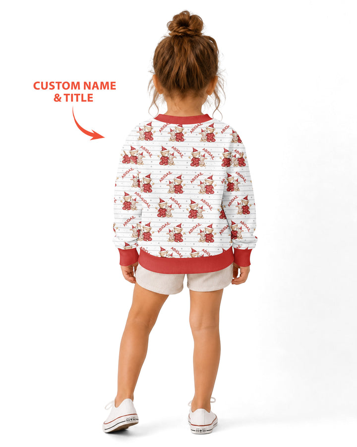 Custom Name I'm Not Spoiled Bamboo Crewneck Sweatshirt