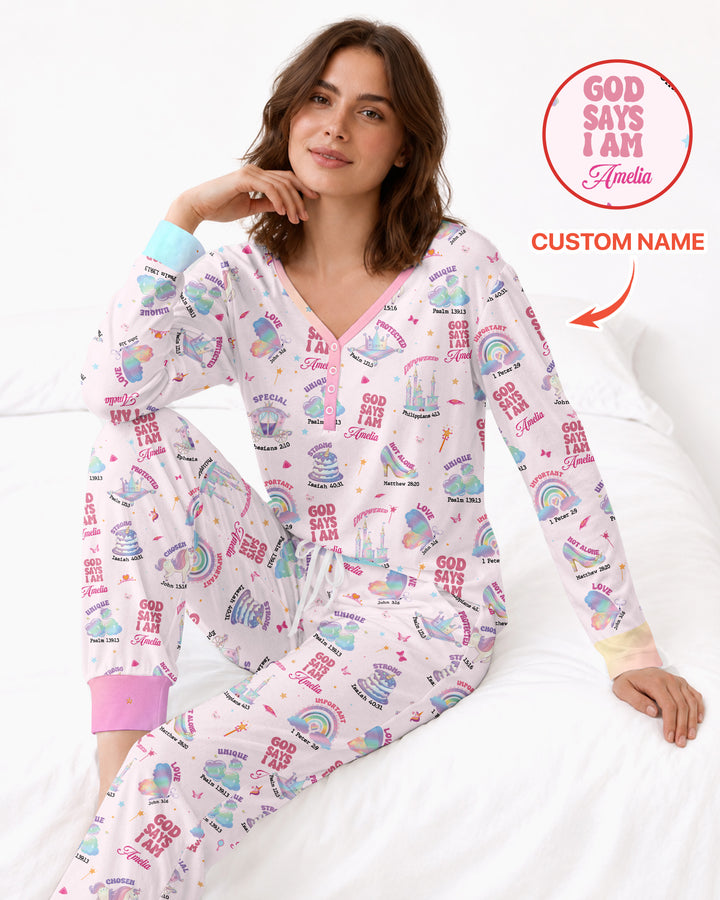God Say I am Women's Pajama Set