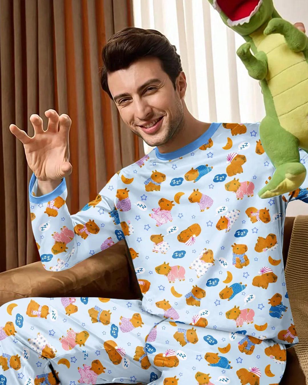Capyjama Family Matching Bamboo Men's Pajama Set