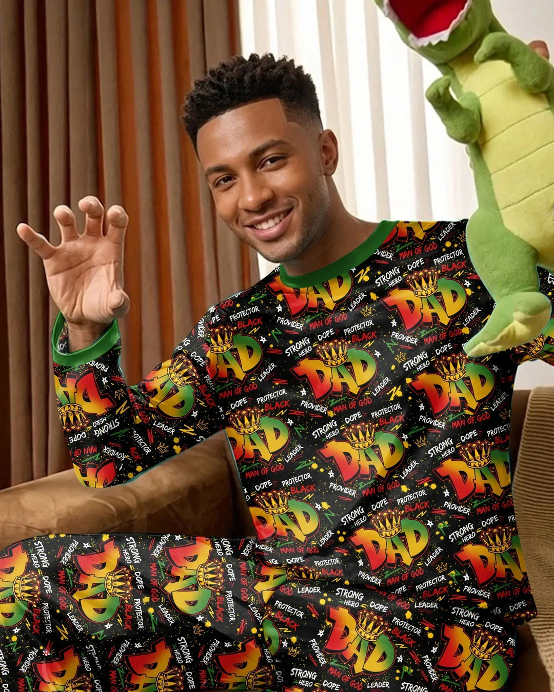 plantilla Conjunto de Pijama de Bambú para Hombre