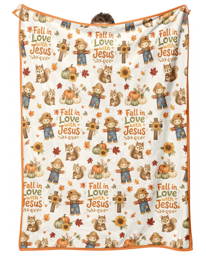 Fall For Jesus Bamboo Blanket