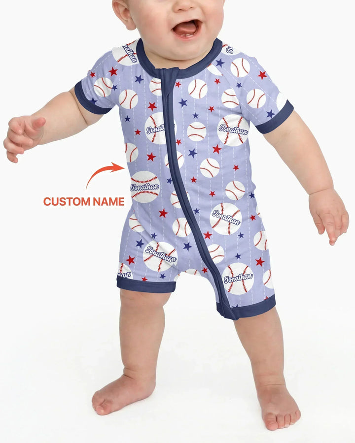 Custom Name Rookie of The Year Matching Bamboo Shorty Zippy