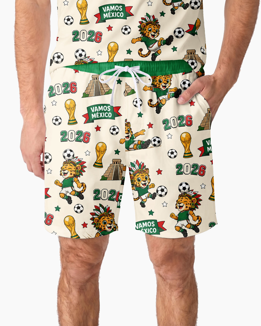 Conjunto de tractor de granja de bambú para hombres – Robusto y relajado