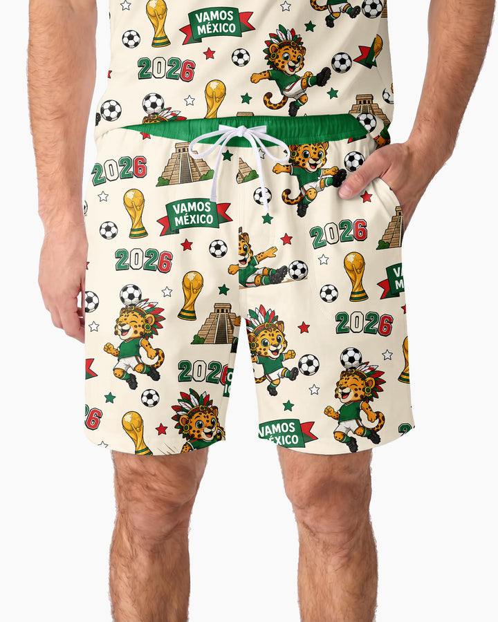 Conjunto de tractor de granja de bambú para hombres – Robusto y relajado