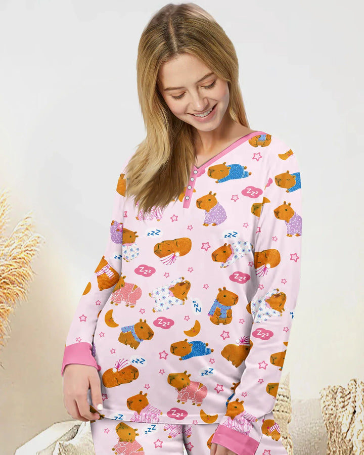 Capyjama Family Matching Bamboo Women Pajama Set