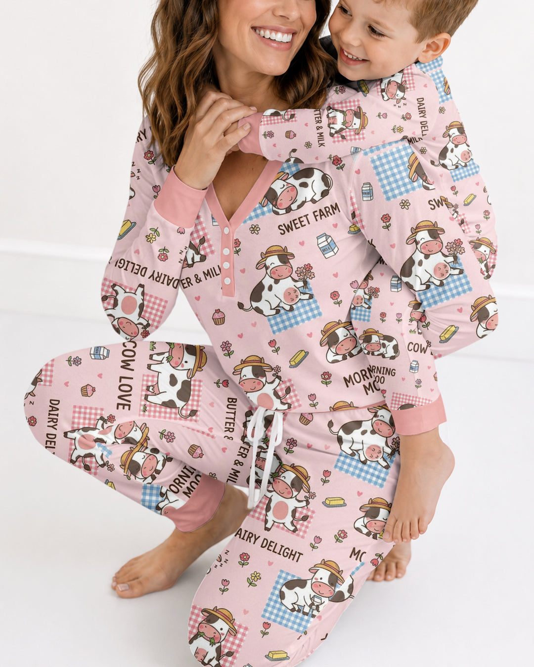 Drowned In Buttercream Bamboo Women Pajama Set