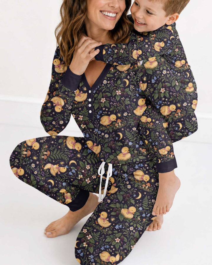 Little Duckling Dreams Bamboo Women Pajama Set