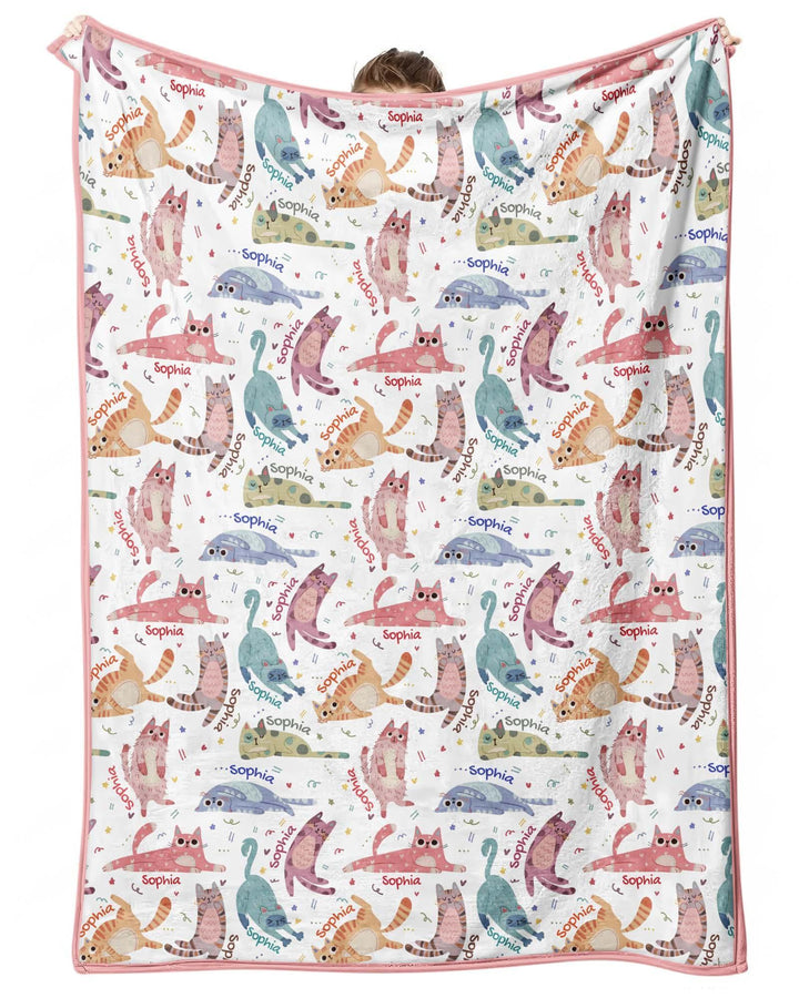 Cat Nap Crew Bamboo Blanket