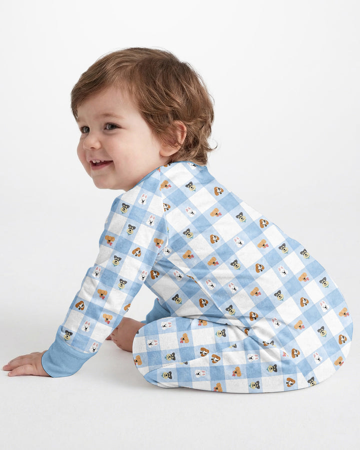 Plaid Pals Family Matching Bamboo Convertible Zippy