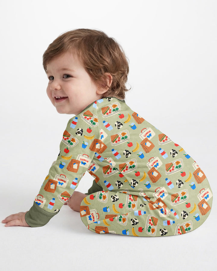 Gerippte Babykleidung mit individuellem Foto - Weich &amp; Skizzenhaft