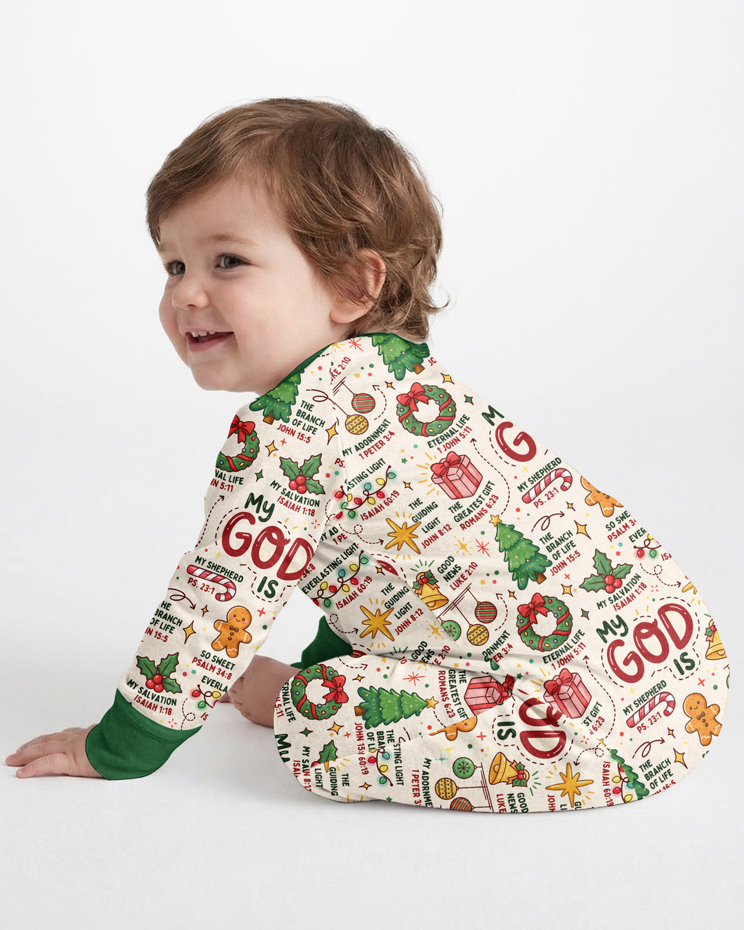 Christmas My God Is Bamboo Convertible Zippy