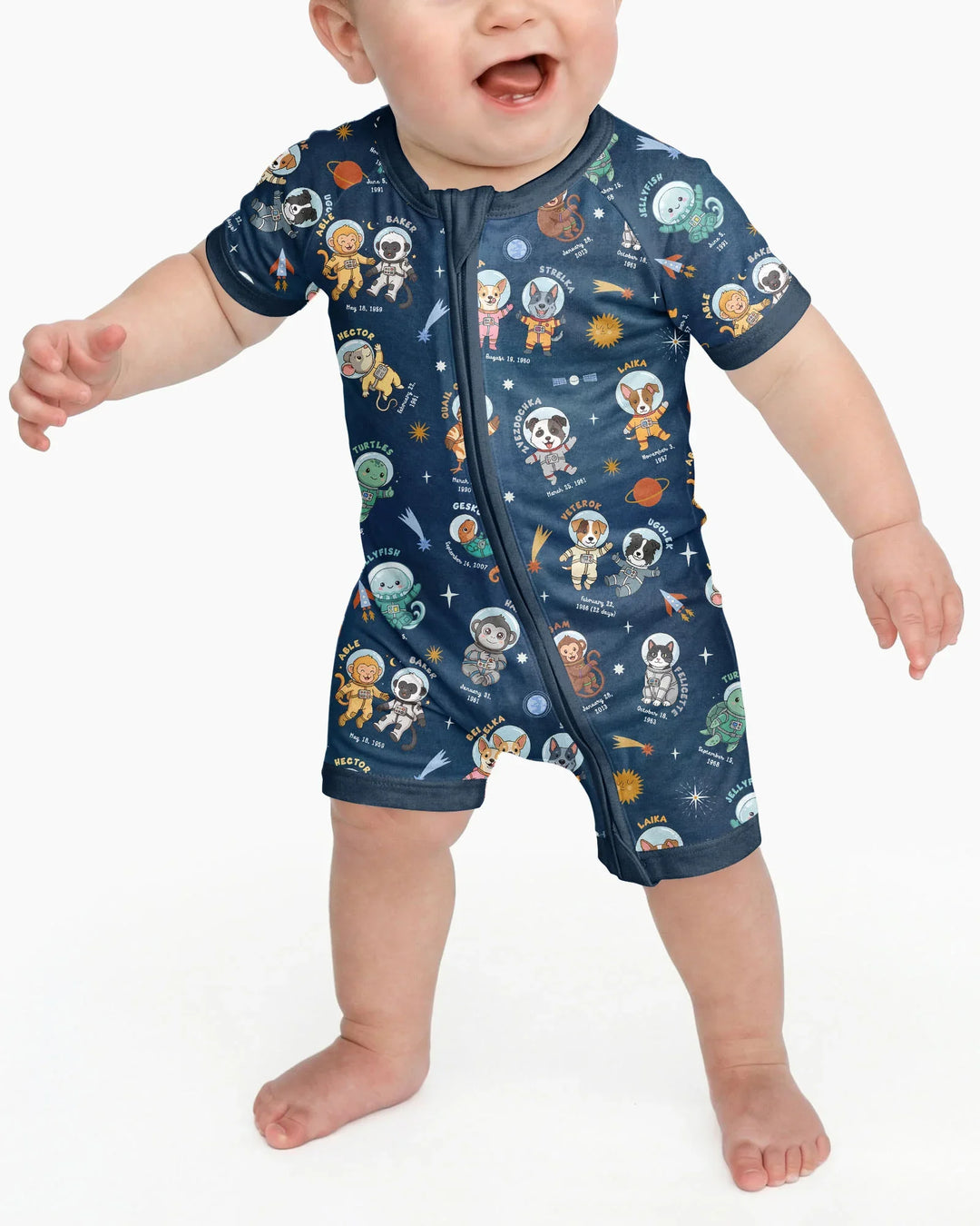 Animal Astronauts Bamboo Shorty Zippy
