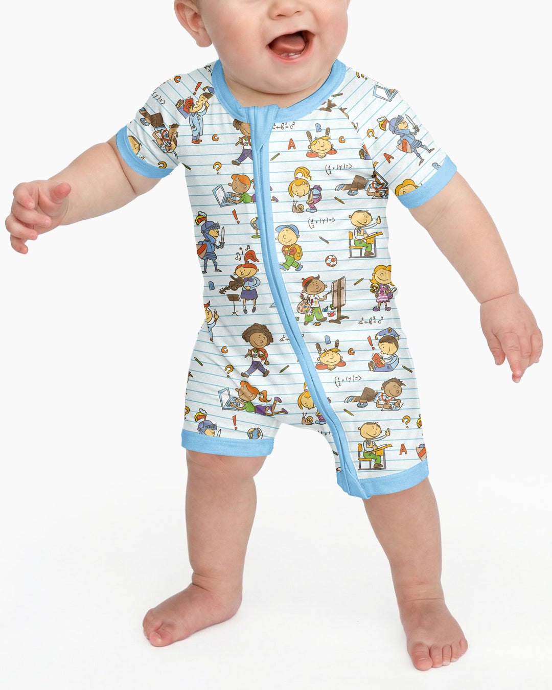 School Days Adventure Bamboo Shorty Zippy