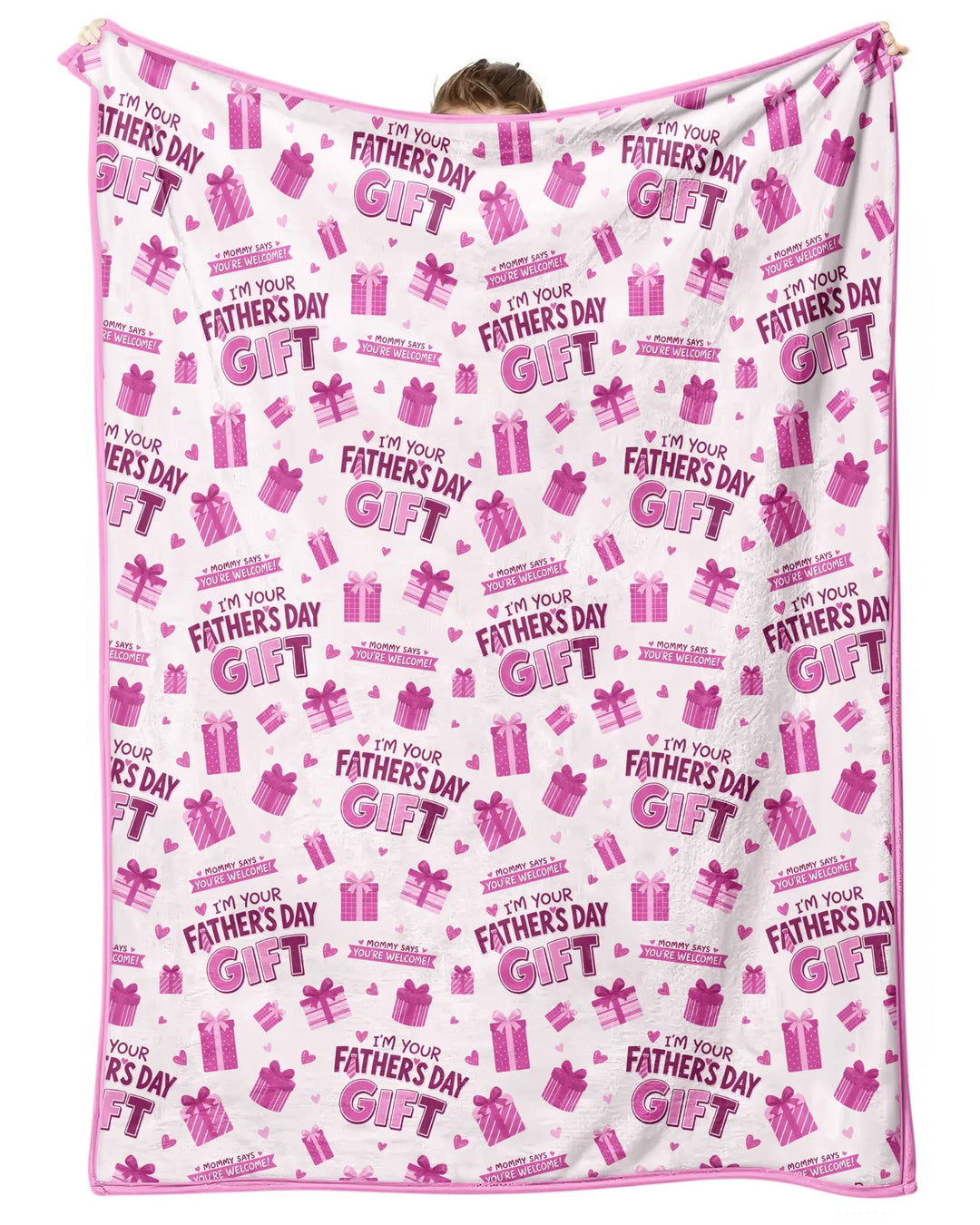 I'm Your Father's Day Gift Bamboo Blanket