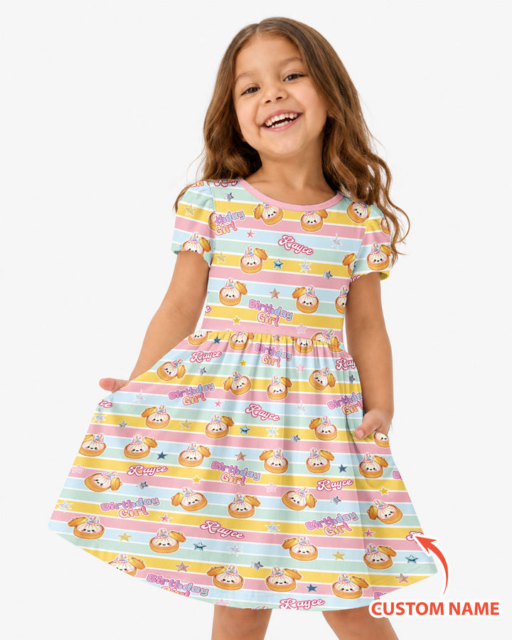 Vorlage Bambus Twirl Kleid