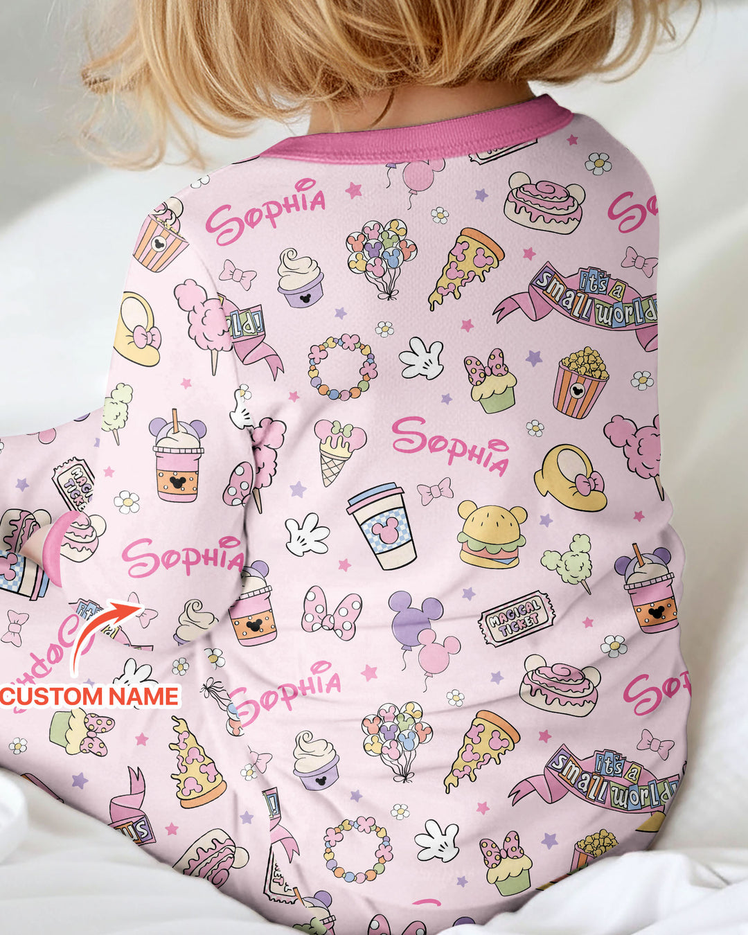 Custom Name Magical Trip Bamboo Convertible Zippy