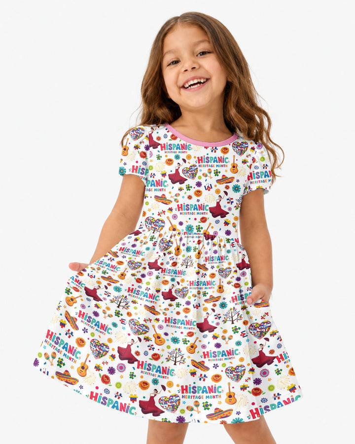 Vorlage Bambus Twirl Kleid