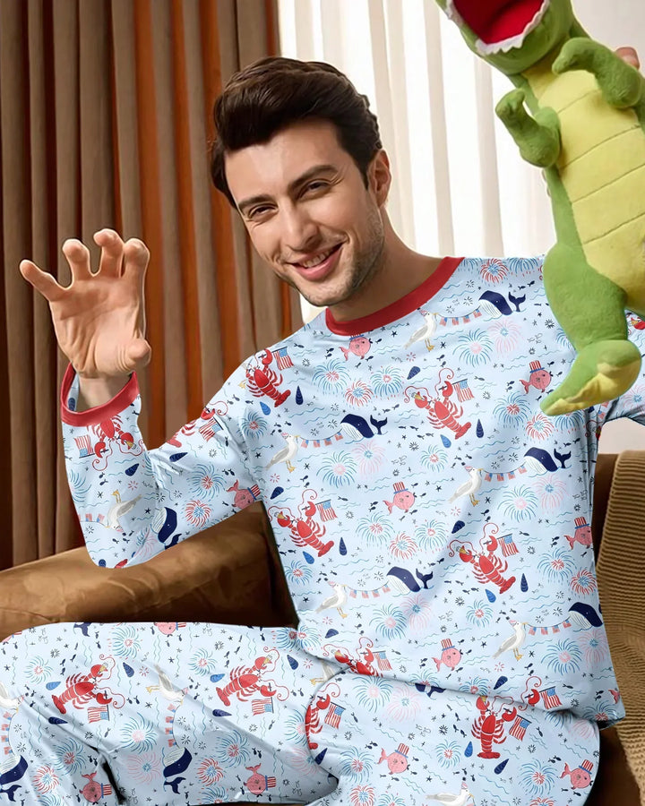 Vorlage Bambus-Pyjama-Set für Herren