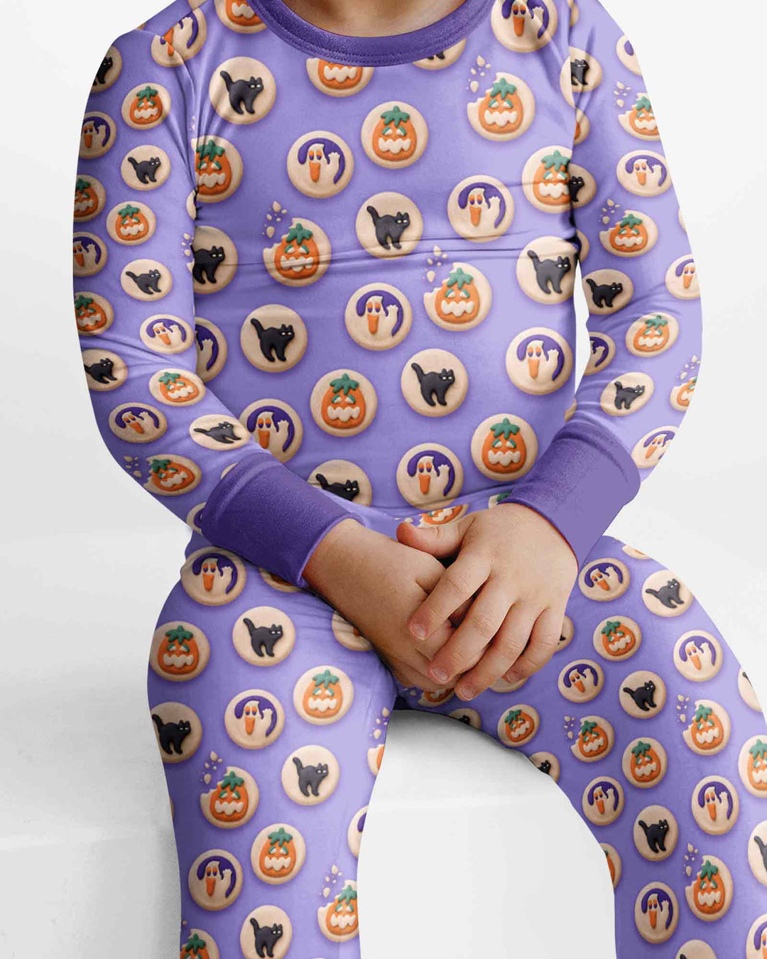 Spooky Sugar Cookie Bamboo Two Piece Long Sleeve Pajama Set