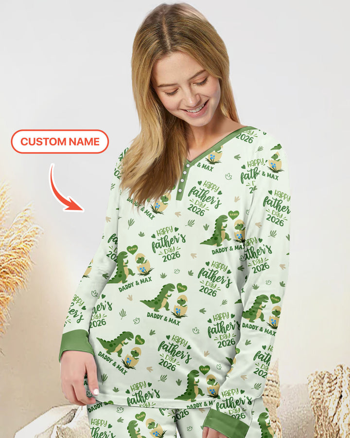 Plantilla Pijama de Bambú Personalizado para Mujer