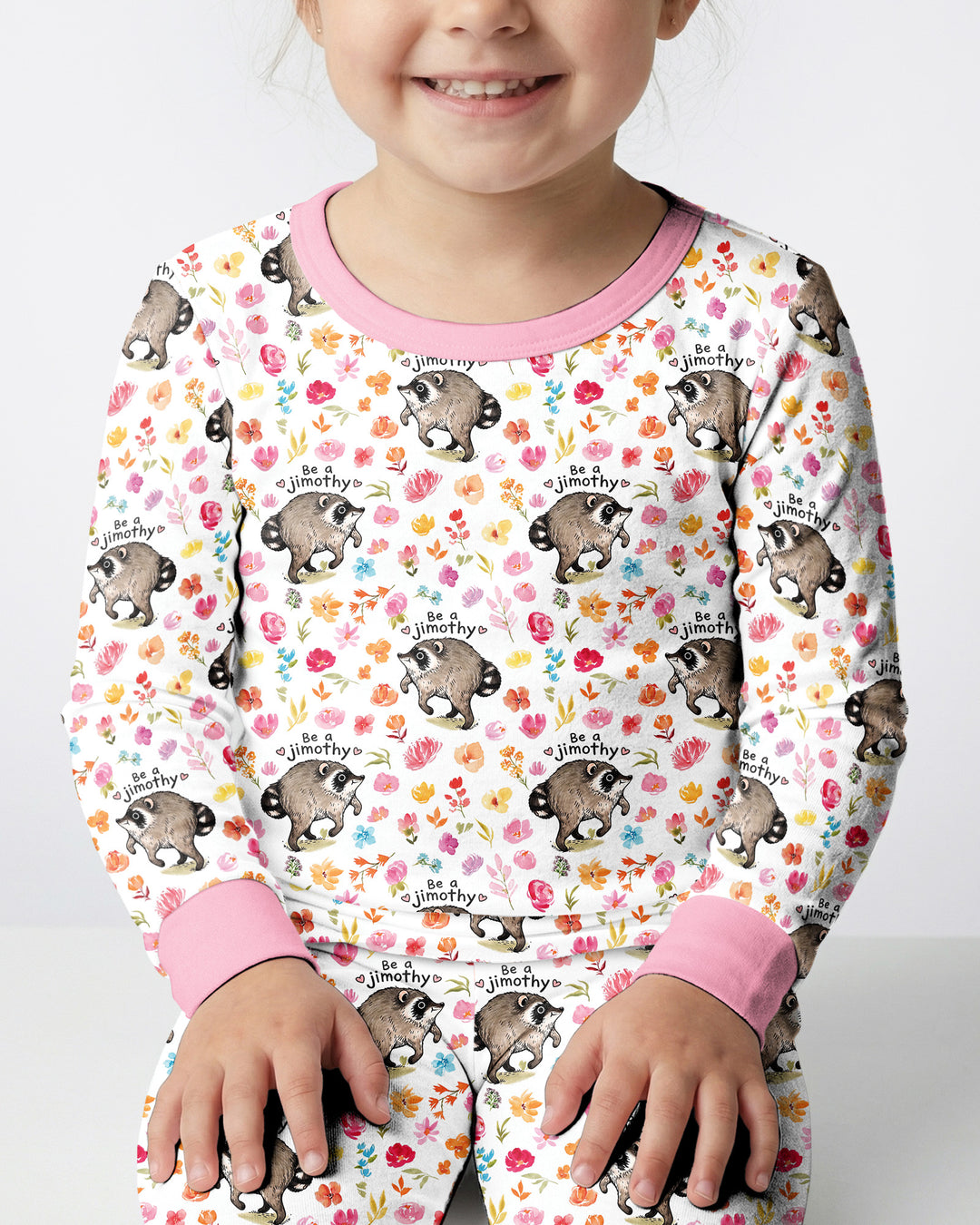 Conjunto de pijama de dos piezas de bambú con mangas largas, plantilla PERSONALIZADA